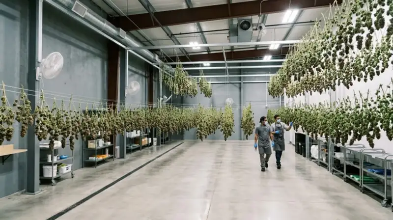 Cannabis drying curing guide