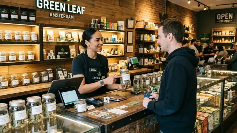 The Weed Store Prague cannabis café Prague Nov&eacute; Město (Wenceslas Square)