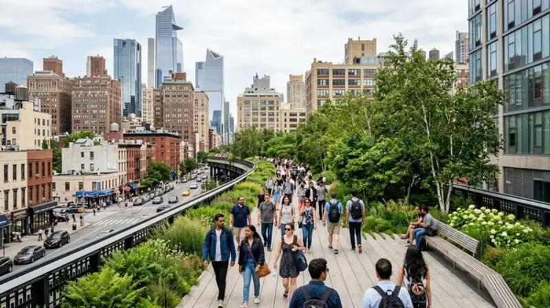New York cannabis culture High Line